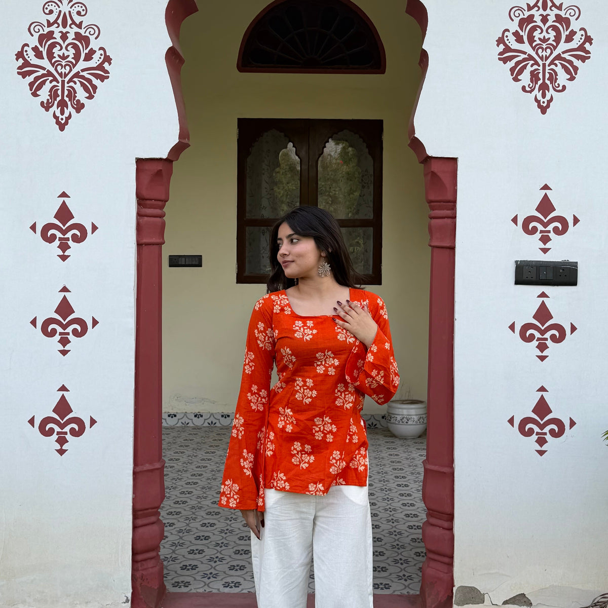 YAMI Bell Sleeves Kurti