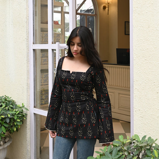 AARZOO Side Corset Kurti