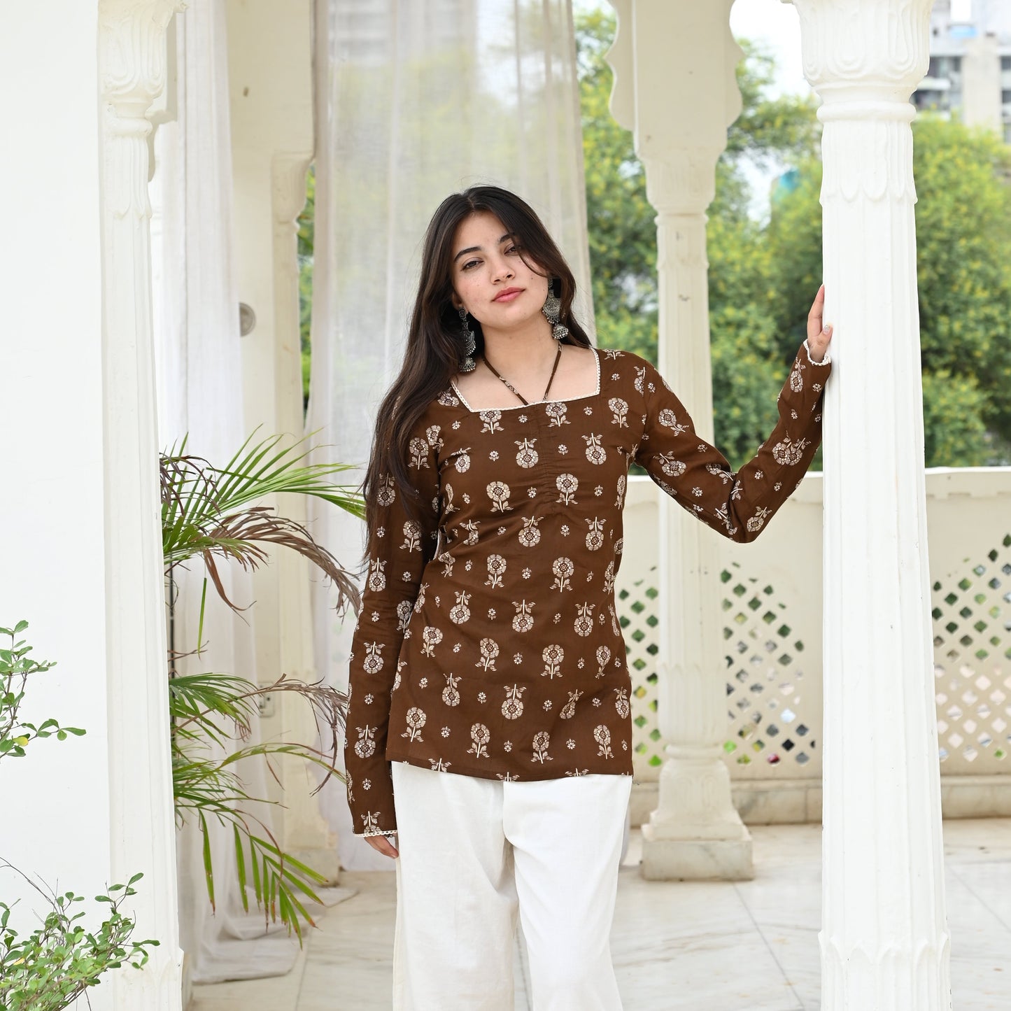 HAYA Side Corset Kurti