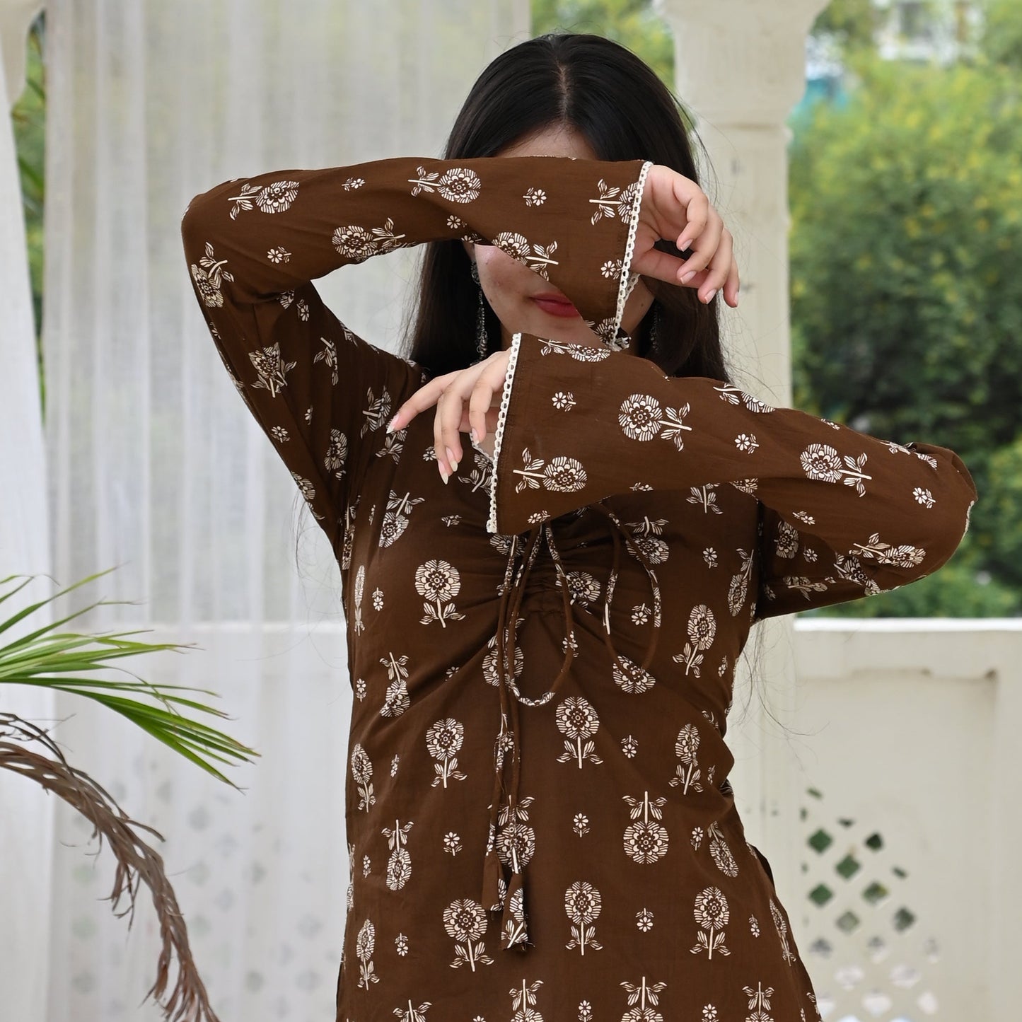 HAYA Side Corset Kurti
