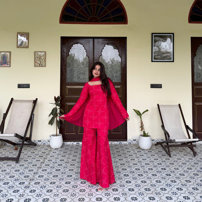 KAREENA - 90's Style Three Piece Set