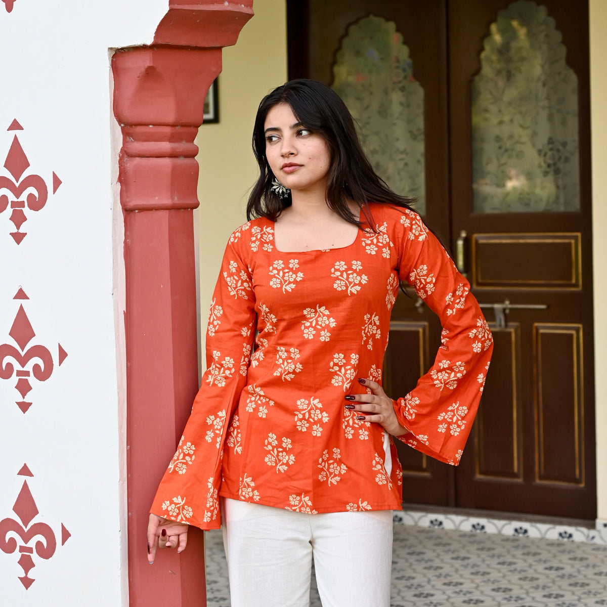 YAMI Bell Sleeves Kurti