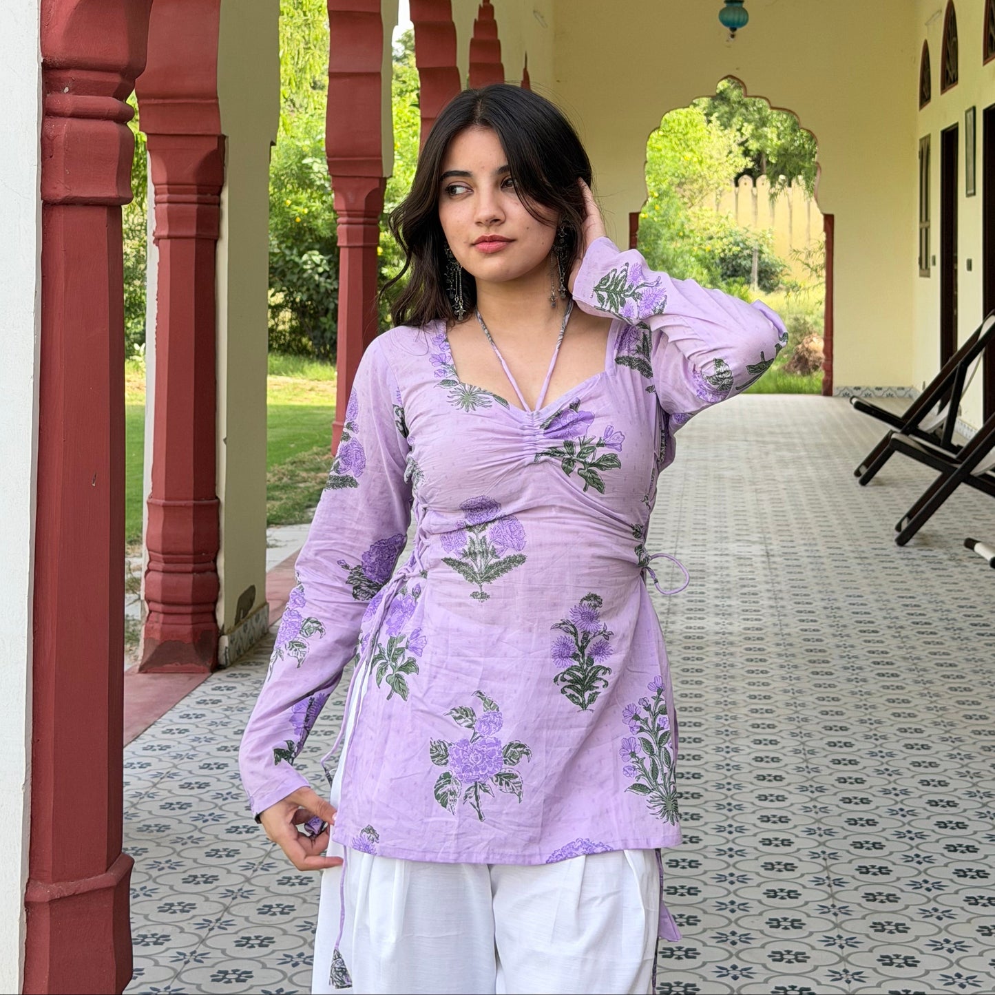 AASTHA - SIDE CORSET KURTI