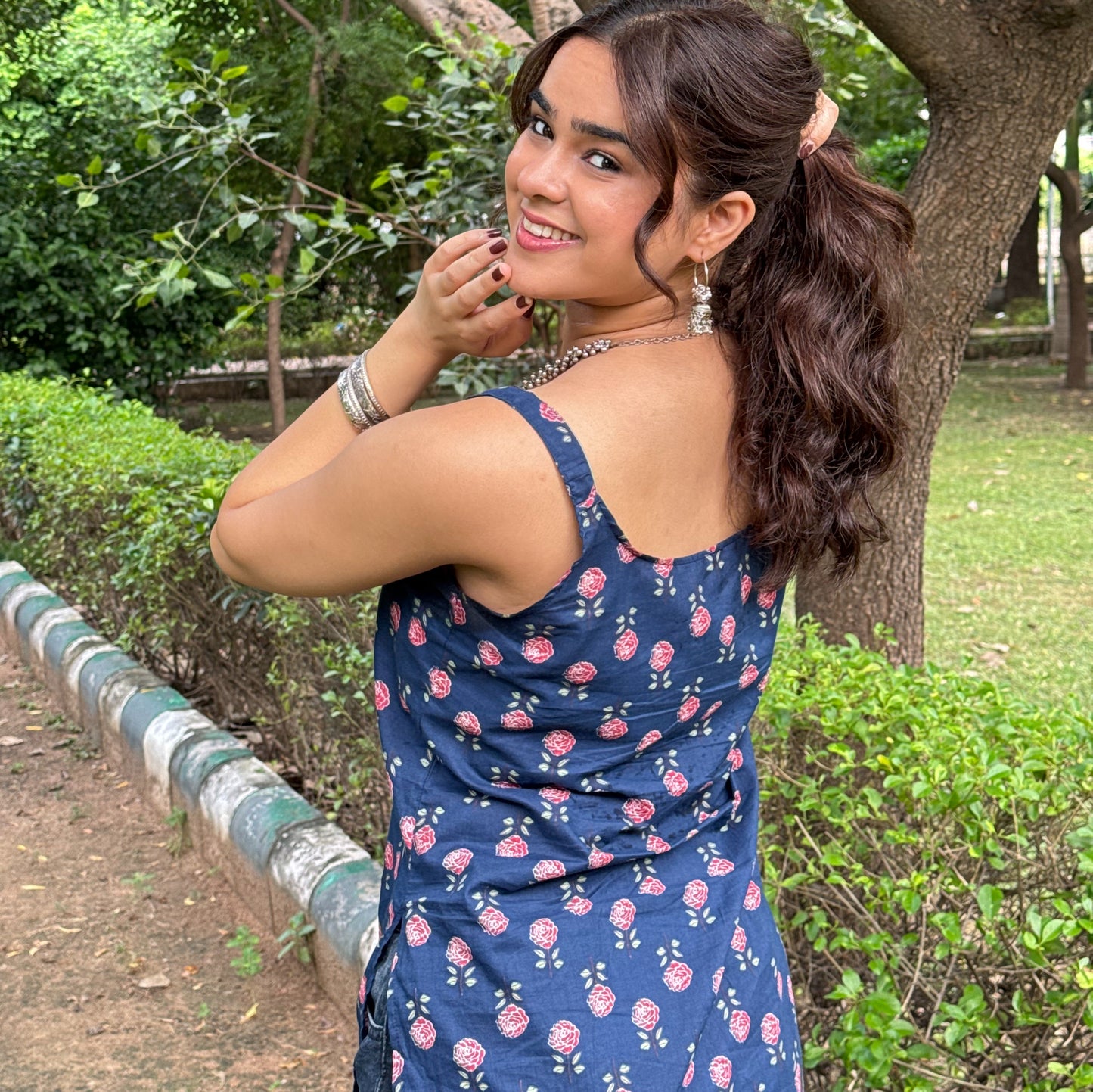 LIYANA - Strap Kurti