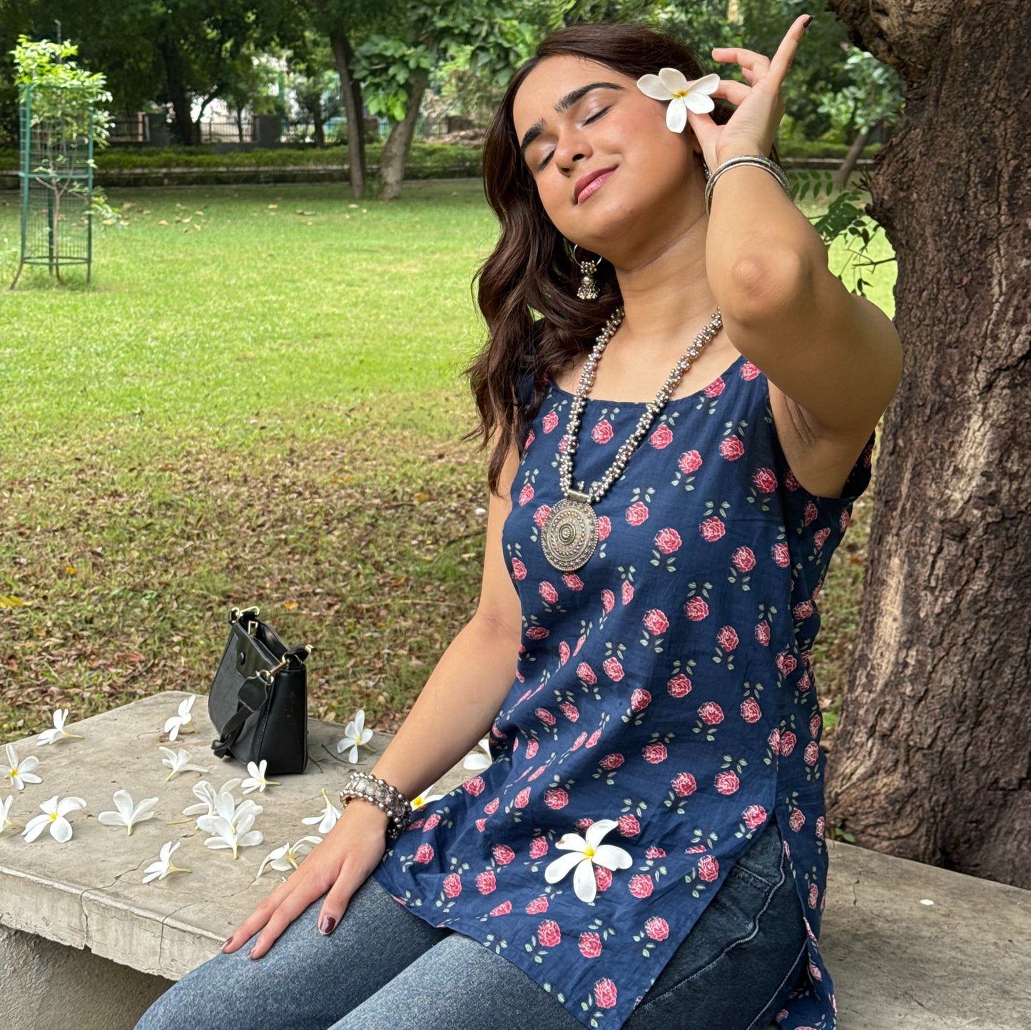 LIYANA - Strap Kurti