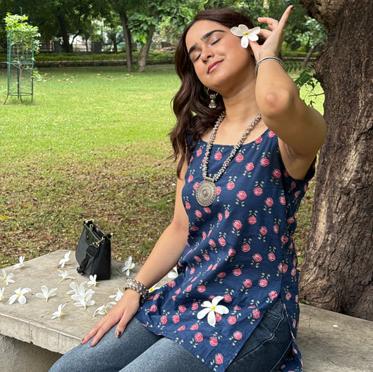 LIYANA - Strap Kurti