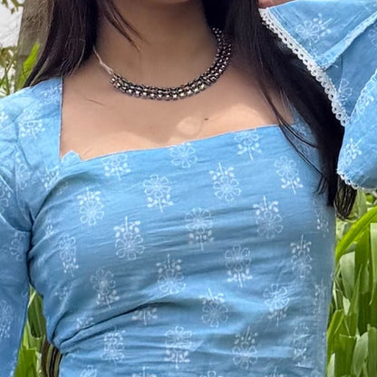 TARINI  Corset Back Kurti