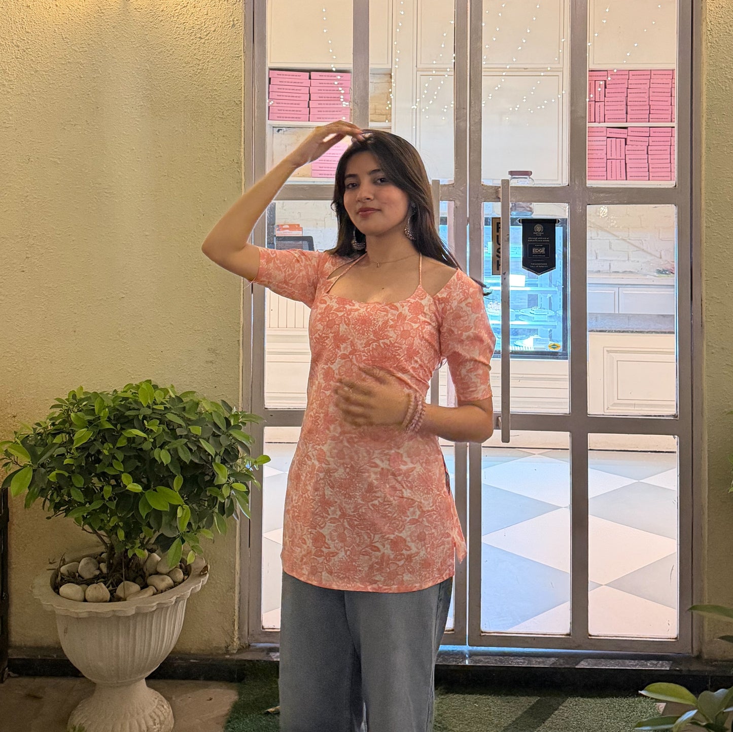 SUHANI - Tie Up Back Kurti