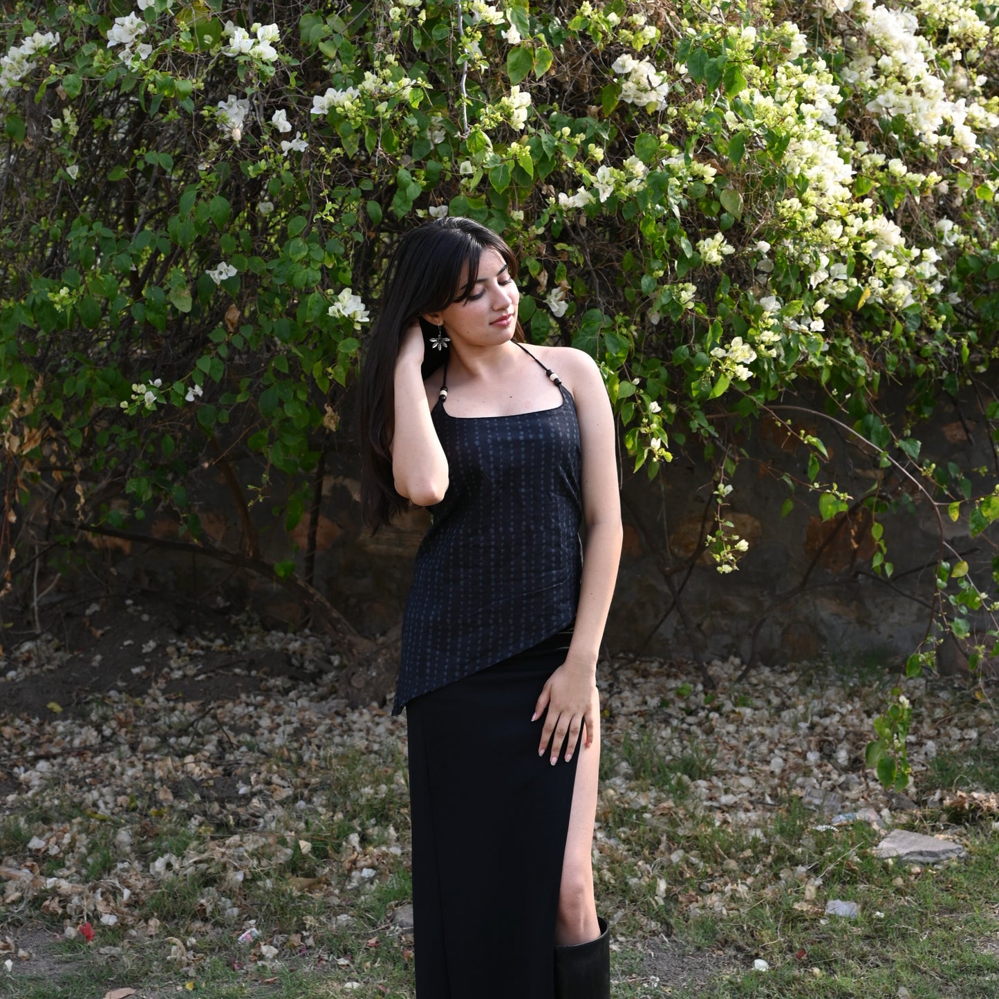 ALIA - Beaded Kurti Top