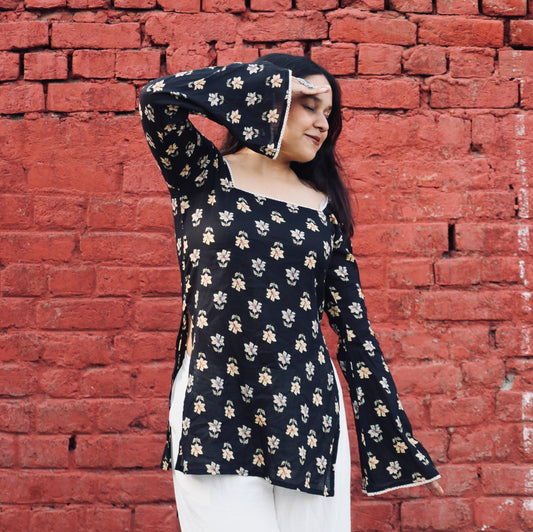 SAANJH - Corset Back Kurti