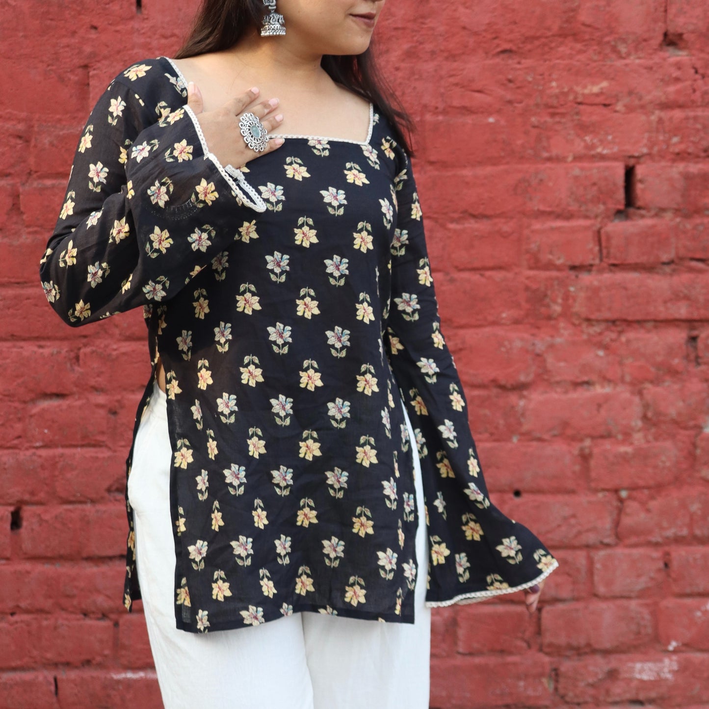 SAANJH - Corset Back Kurti