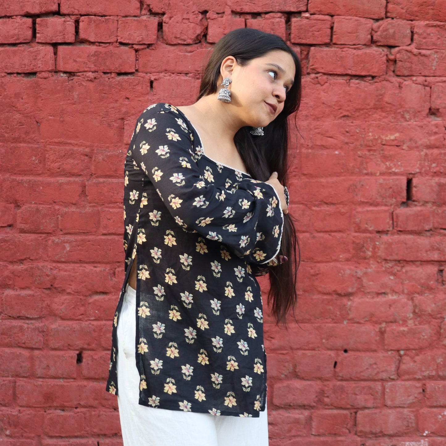 SAANJH - Corset Back Kurti