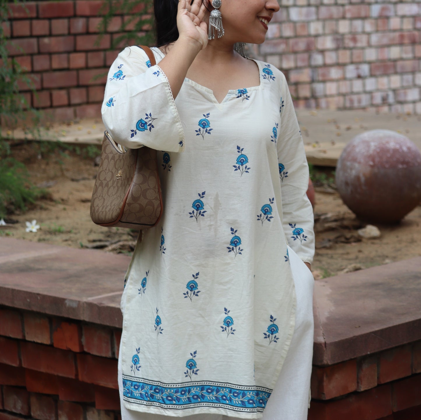 ROOP 3/4 Sleeve Kurti