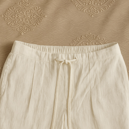 LINEN STYLE PANTS