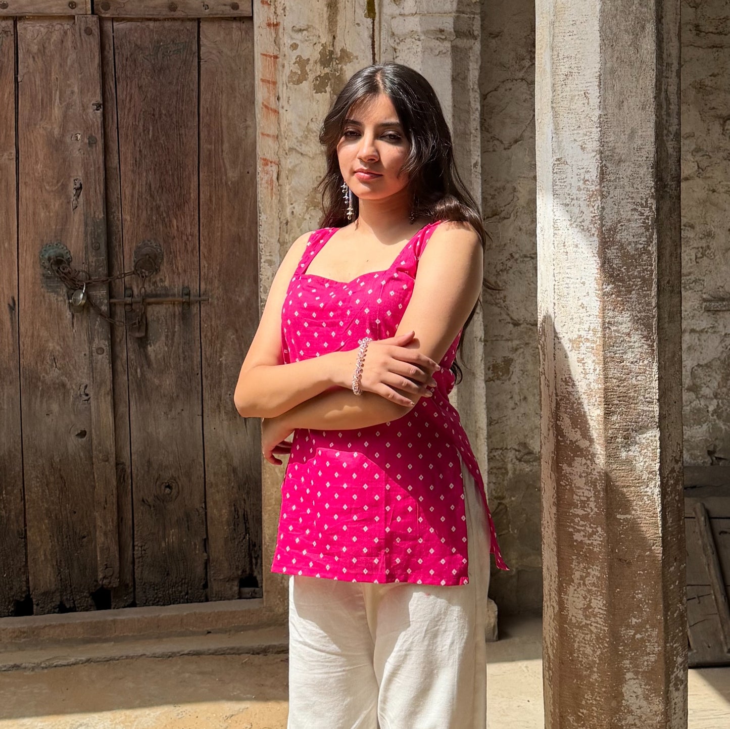 GULAL CUT SLEEVES KURTI 2.0