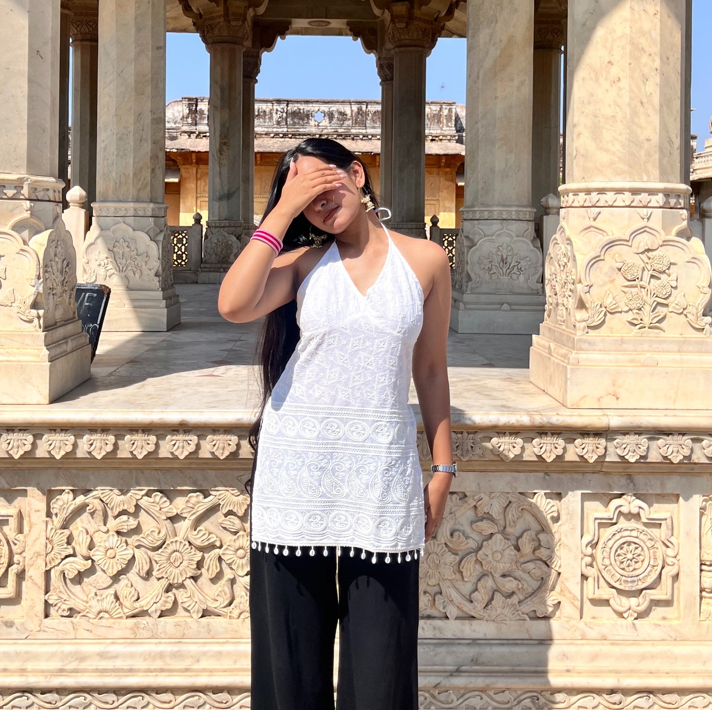 GEET - Halter Neck Kurti