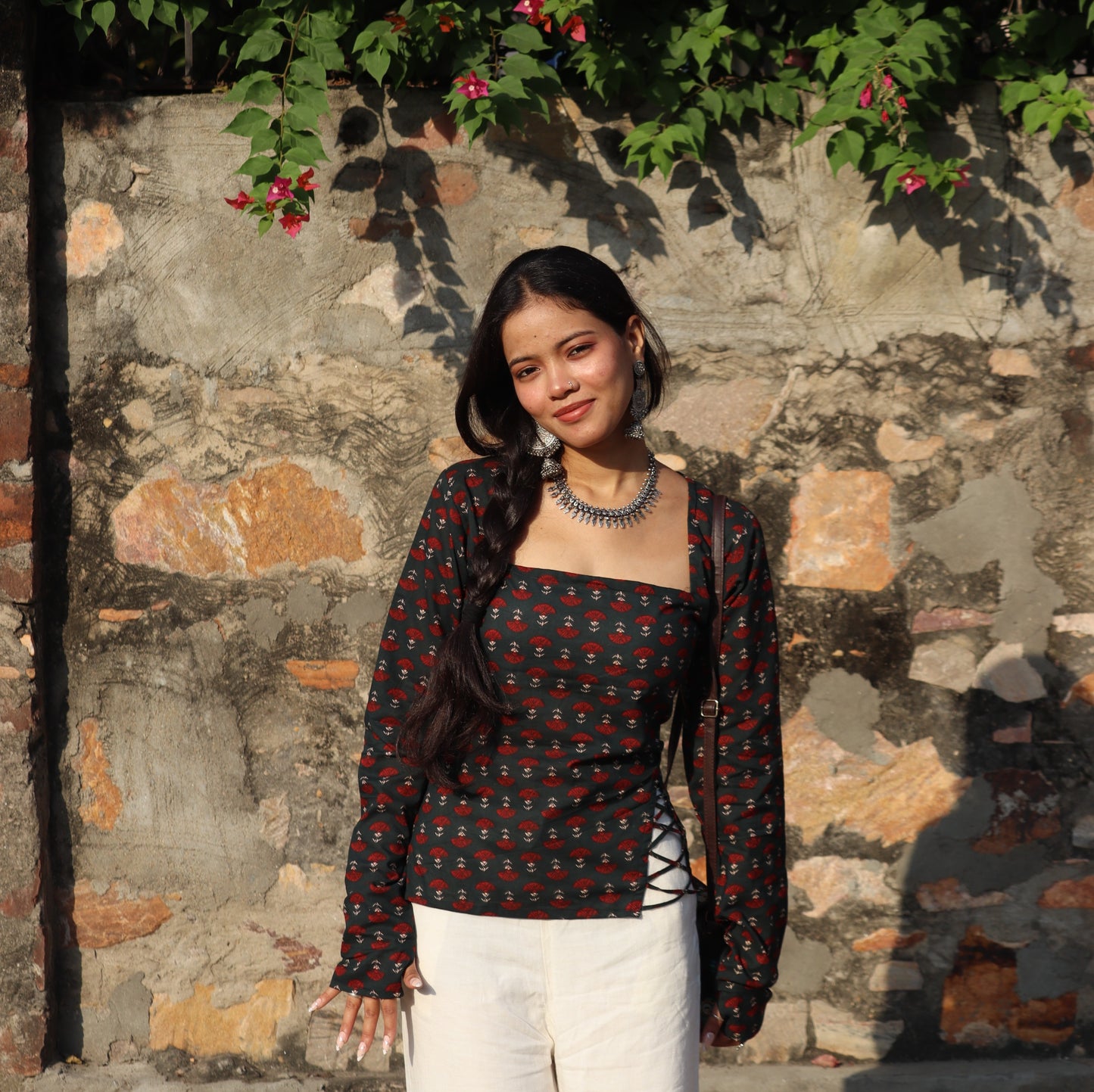 ZAALIMA - Corset Back Micro Kurti