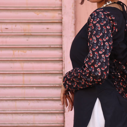 MASTANI - Tie Up Corset Back Kurti