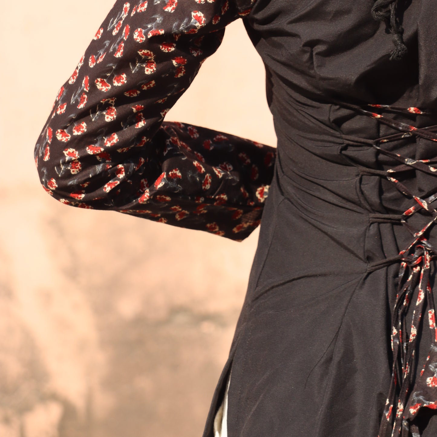 MASTANI - Tie Up Corset Back Kurti