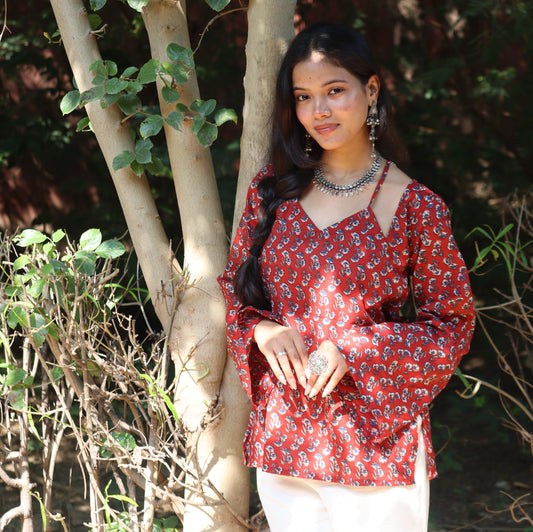 NAZAKAT - Tie Up Kurti