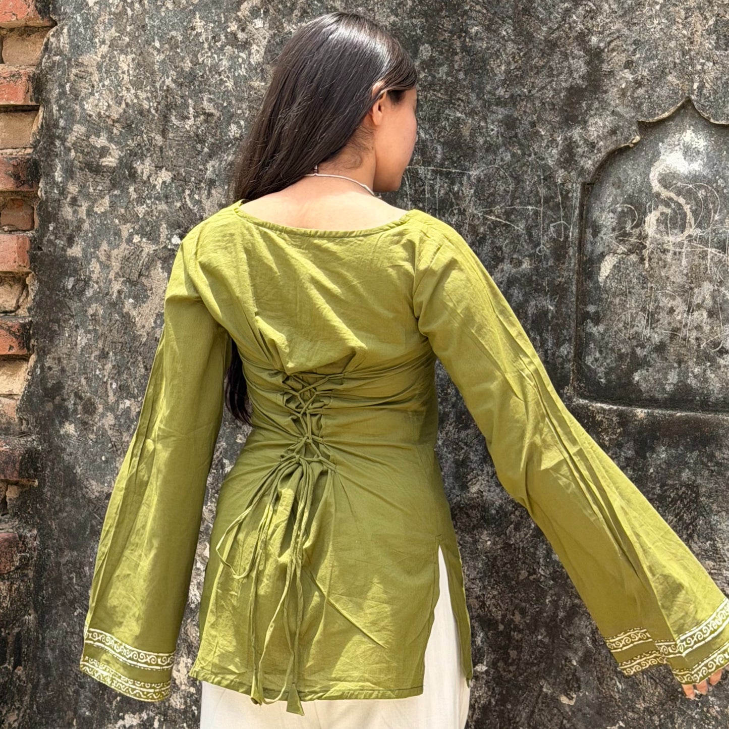 RUTVI  Corset Back Kurti