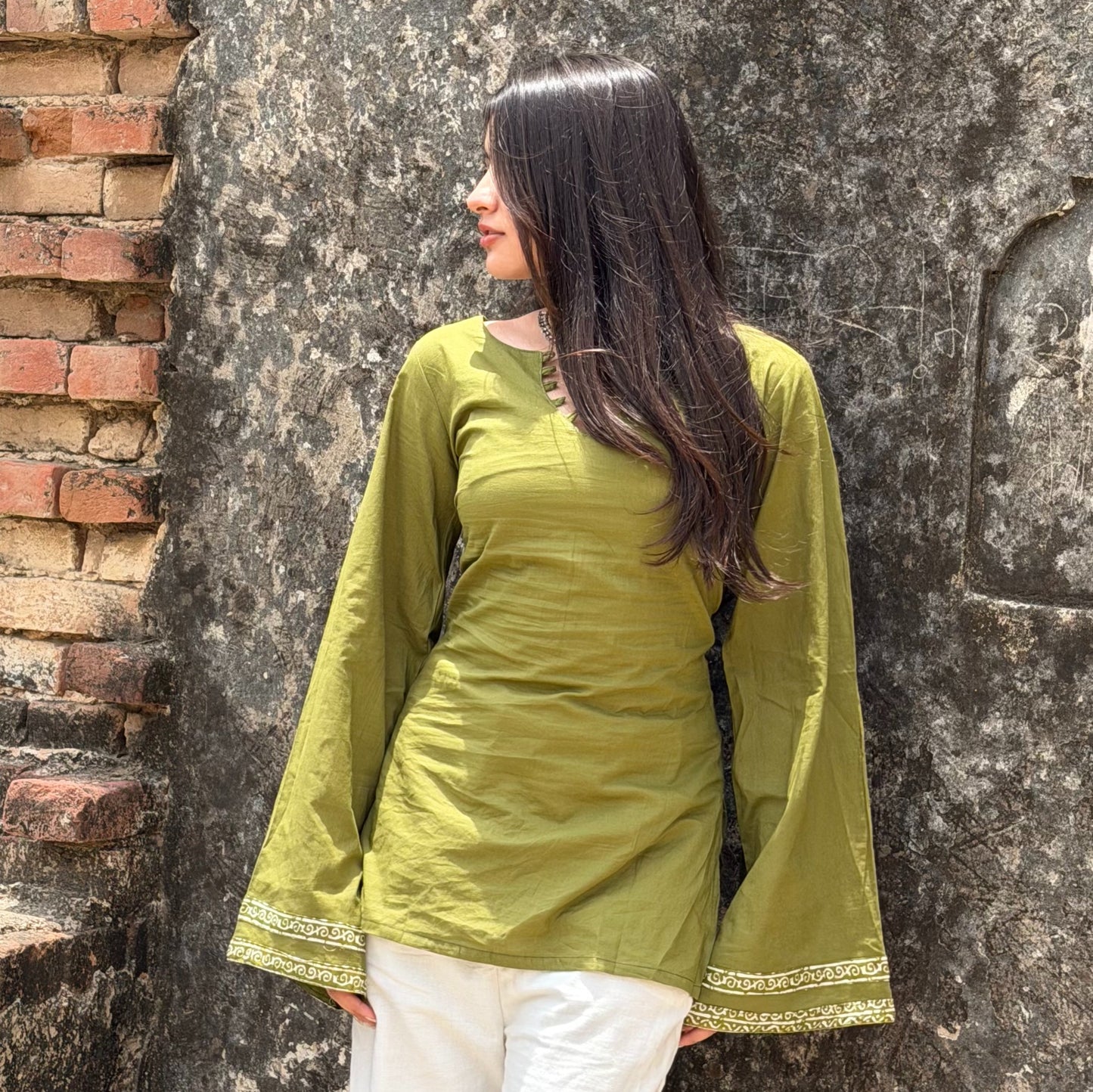 RUTVI  Corset Back Kurti