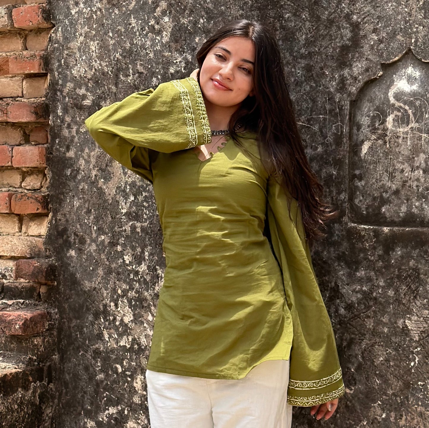 RUTVI  Corset Back Kurti