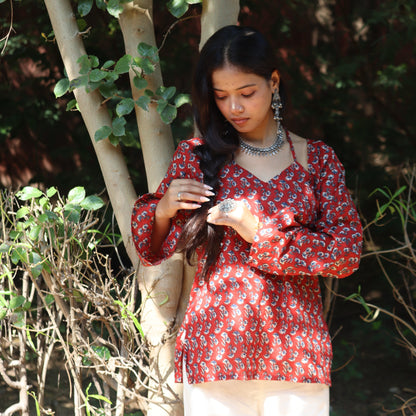 NAZAKAT - Tie Up Kurti