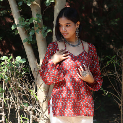 NAZAKAT - Tie Up Kurti