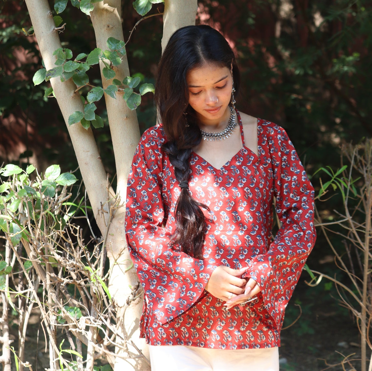 NAZAKAT - Tie Up Kurti