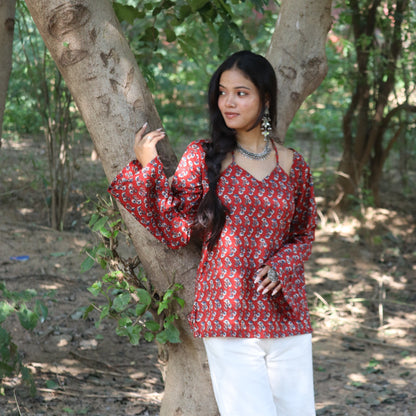 NAZAKAT - Tie Up Kurti