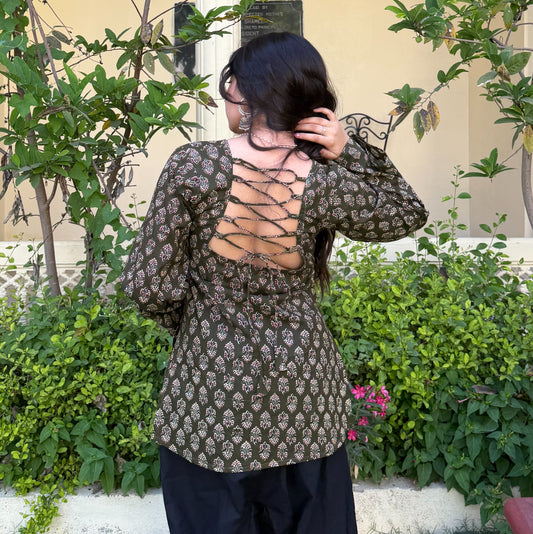 CHAHAT - Back Design Kurti