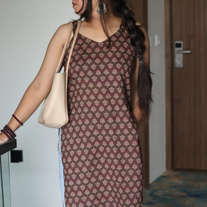VAANI - Strap Kurti