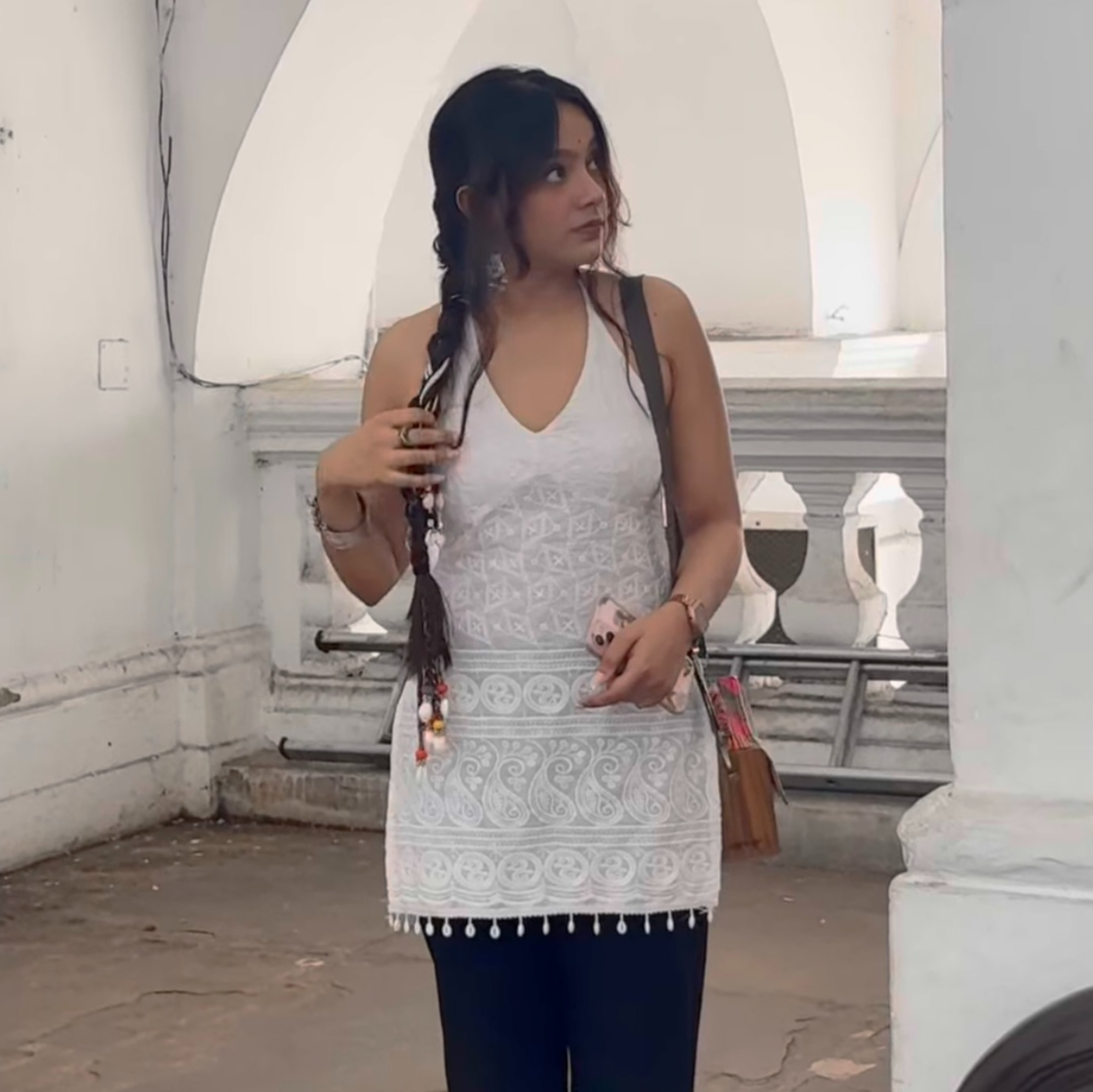 GEET - Halter Neck Kurti