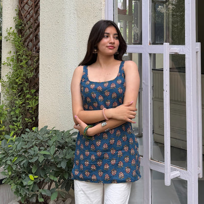 NEERJA-Strap Kurti