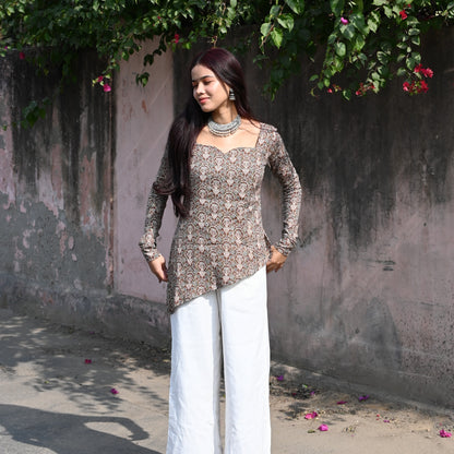 KASTURI - Asymmetric Kurti