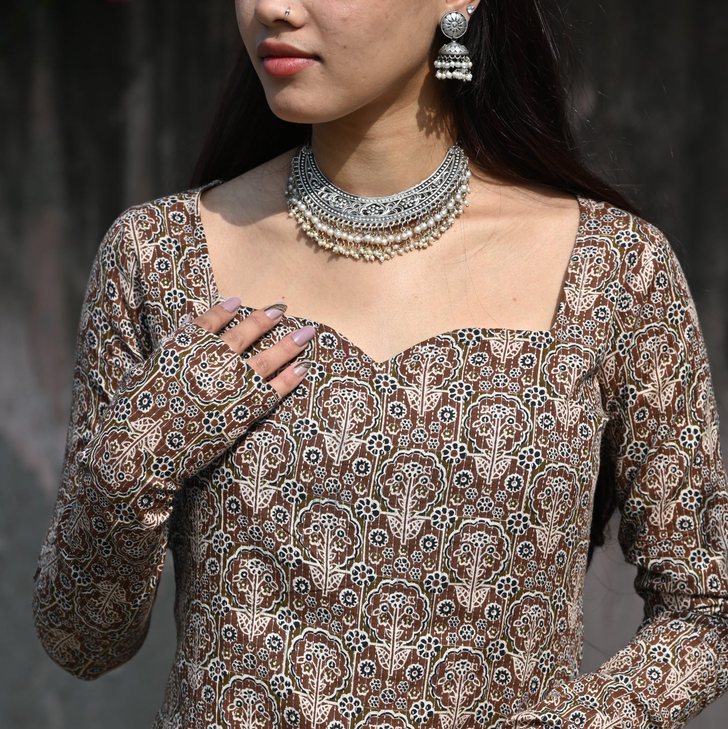 KASTURI - Asymmetric Kurti