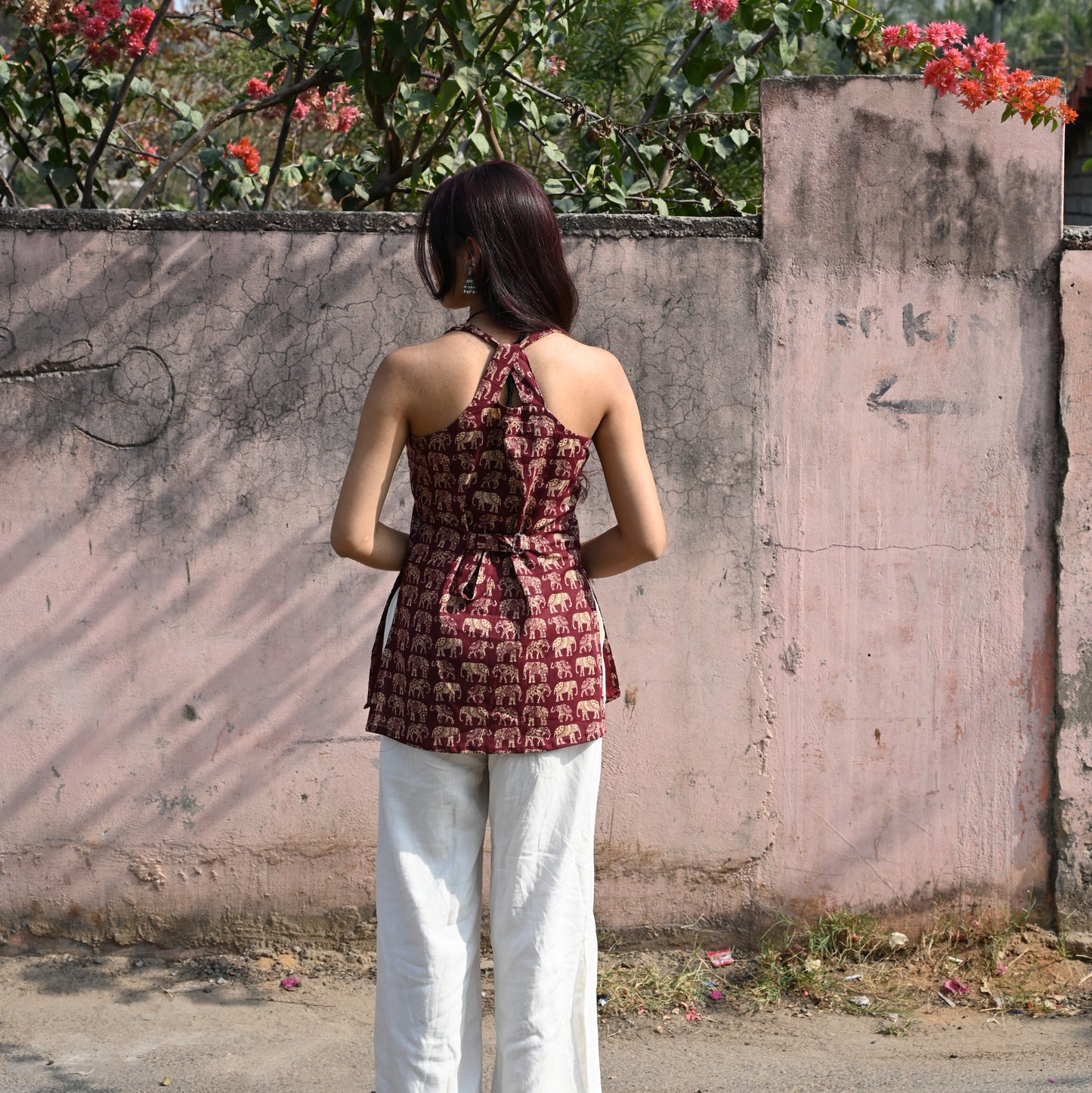 NIYA - Crisscross Back Kurti