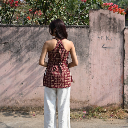 NIYA - Crisscross Back Kurti