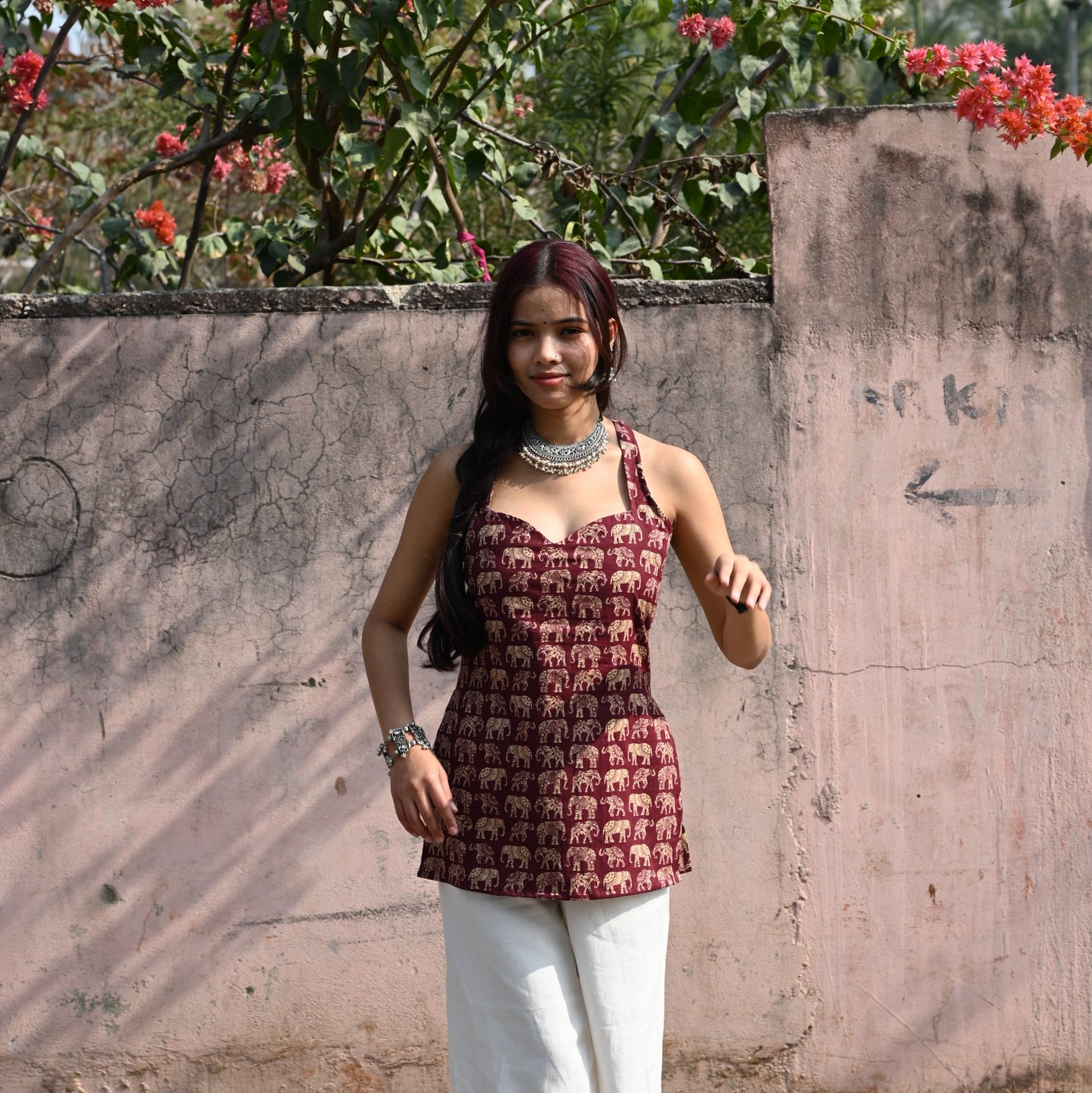 NIYA - Crisscross Back Kurti