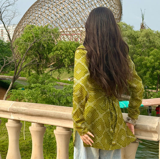 MRINAL Corset Back Kurti