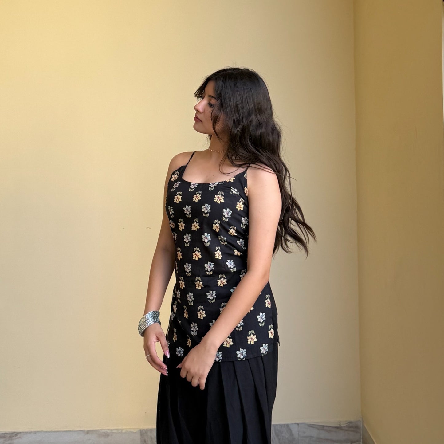 Kruti-Noodle Strap Kurti