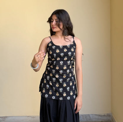 Kruti-Noodle Strap Kurti