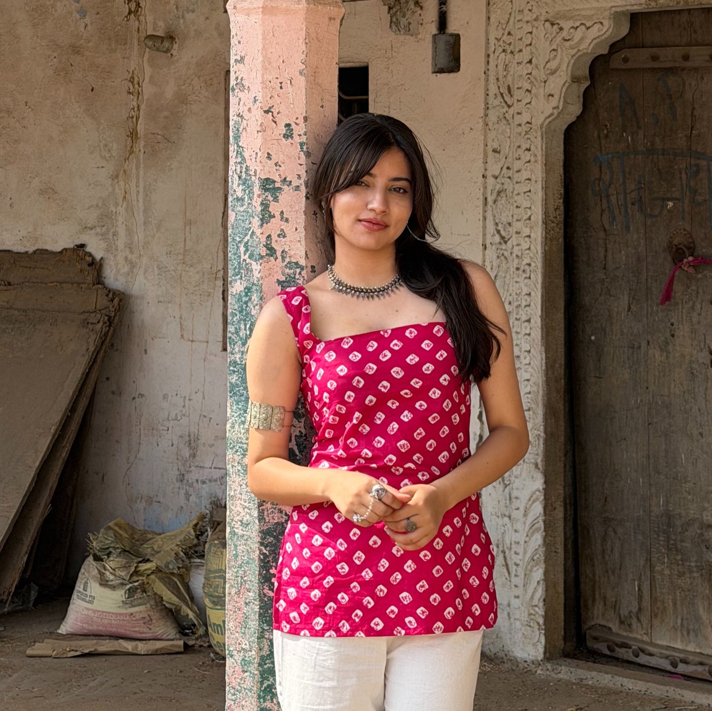 GULAL - Cut Sleeves Kurti
