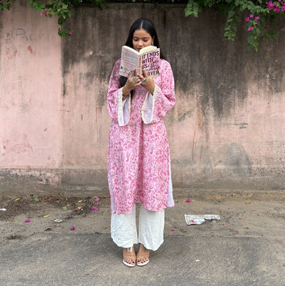 GULAB - Pashmina Pakistani Kurti