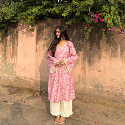 GULAB - Pashmina Pakistani Kurti
