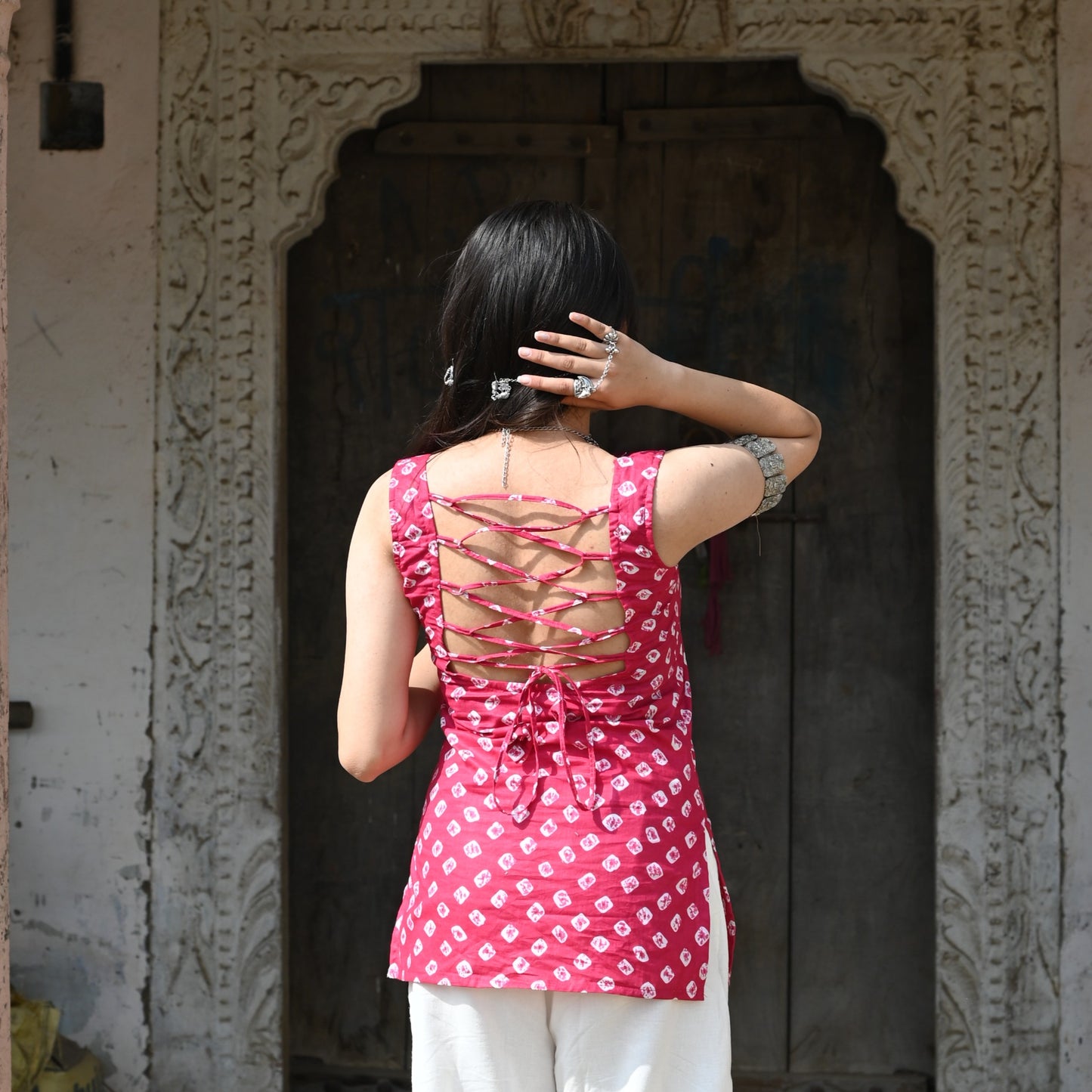 GULAL - Cut Sleeves Kurti
