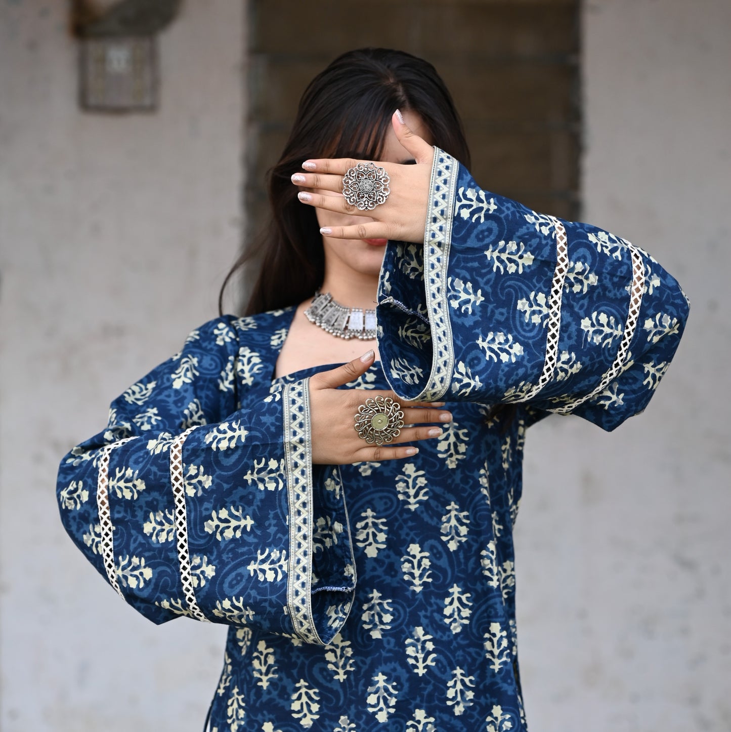 NEEL - Pakistani Kurta
