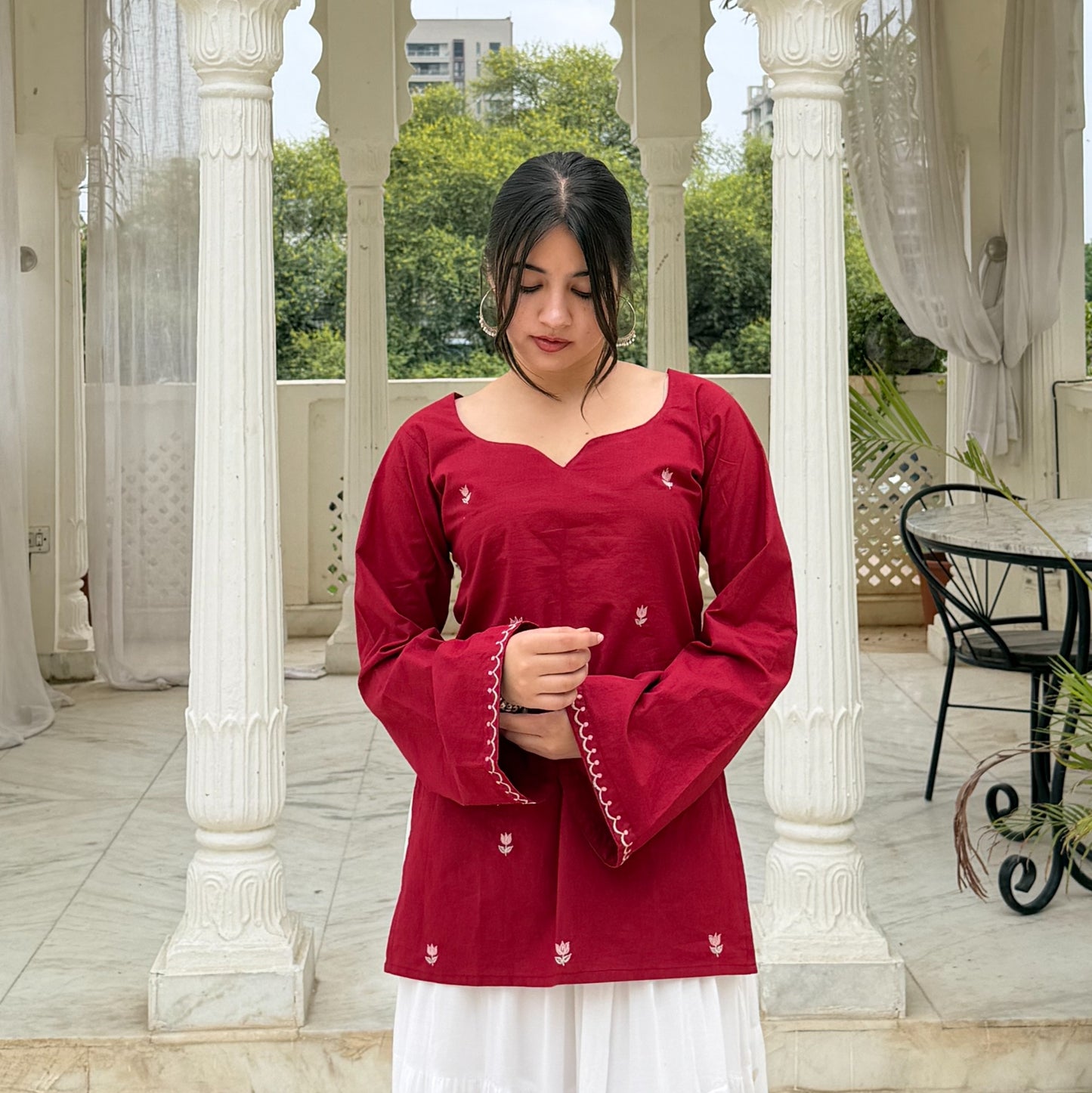 GULNAAR Embroidered Kurti