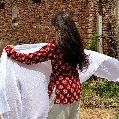 RAGINI  V Neck Kurti